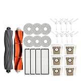 Compatible For Dreame, L10s Ultra / L10S Pro Robot Vacuum Cleaner Accessories Bags Mop Filter For Cleaning Brush(26pcs-b)