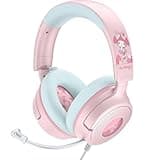Razer Kraken V4 X Wired Gaming Headset: 40 mm Drivers - Cardioid Mic - Memory Foam Cushions - Chroma RGB Lighting - Type C & Type A Cable - for PC, Mac, PS5, Nintendo Switch 2 - My Melody Edition
