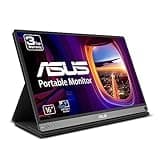 ASUS ZenScreen 15.6” 1080P Portable USB Monitor (MB16AC) - Full HD (1920 x 1080), IPS, USB Type-C, Eye Care, Smart Case, External Screen for Laptop, 3-Year Warranty