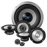 Alpine S-Series S2-W8D4 8" Component Subwoofer with S2-S65 6.5" Coaxial and S2-S65C 6.5" Component Speakers