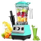 OMMO Blender 1800W, Professional High Speed Countertop Blender with Durable Stainless Steel Blades, 60oz BPA Free Blender for Shakes and Smoothies, Nuts, Ice and Fruits, Dishwasher Safe