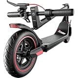 iScooter Electric Scooter Adults & Big Kids, Cruise Control, Dual Braking System, Smart App, Foldable Electric Scooter for Commuting & Campus Use, Carbon Black