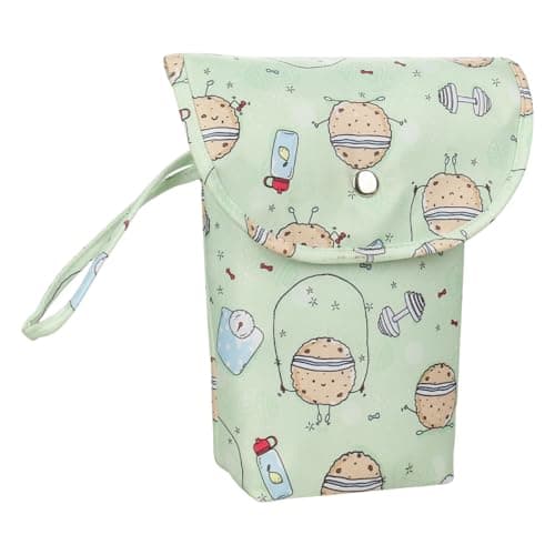 YPBEW Caring Portable Diaper Bag with Large Capacity Oxfords Fabric Storage for Travel Diaper Bag