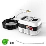 Steam cleaner, handheld steam cleaner, with a compact and portable design, easy to carry, suitable for cleaning kitchens, sofas, carpets and tile gaps.,white-2