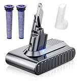 Upgraded 10.0Ah 21.6V 229687 225403 Battery Replacement for Dyson V7 SV11 Battery Compatible with V7 SV11 Animal Motorhead Absolute Fluffy Trigger Allergy Handheld Vacuum Cleaners (Not for V6 V8 V10)