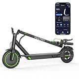 VOLPAM Electric Scooter with 8.5"/10" Solid Tire, 350W/500W Powerful Motor & 19/22 MPH Top Speed, 16-28 Miles Long Range, Folding E Scooter Choice
