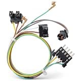 VAINELY DC109 Headlight Wire Harness Connector Compatible with Mercedes-Benz C320 C350 C280 C32AMG 2002-2007 Headlamp Wiring Harness Repair Kit Left or Right, Replace 2038200959 2038201059