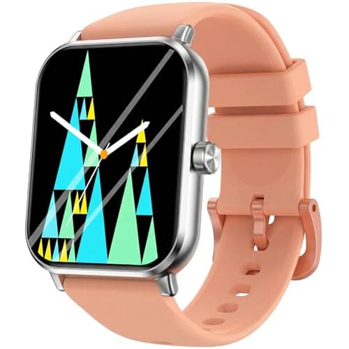 Jacoosa Smart Watches for Men Women, 1.83" HD Screen Bluetooth Call Smart Watch, 130+ Sports Modes Fitness Tracker, 5ATM Waterproof, Heart Rate & Sleep Monitor, Compatible with Android iOS