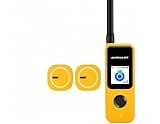 Aorkuler GPS Dog Tracker for 2 Dogs - Off-Grid Long Range Tracking System, No App/Cellular Required, Water-Resistant Pet Finder for Hiking & Forest Exploration (Yellow 2-Pack)