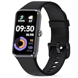 Fitness Tracker with 24/7 Heart Rate,Blood Pressure Sleep Tracking,104 Sports Modes Calories Smart Watch,IP68 Waterproof Step Counter Activity Trackers Pedometer for Android&iPhone Women Men (Bla