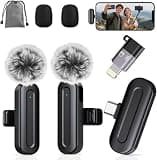 PQRQP Mini Lavalier Mic with Noise Cancellation