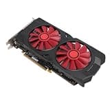 Gaming Graphics Card, RX580 8GB GDDR5 256bit with Quiet Cooling Fan, PCIe for Desktop PC, High Performance for Gaming and Graphics Rendering