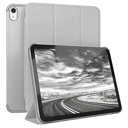 EAZY CASE - Protective Case for iPad 11th Generation A16 (2025) 11 Inch Smart Cover Tablet Case Smart Case Stand Flip Case with Stand Function Sleep Wake Up Function Faux Leather Case Grey