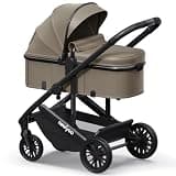 newyoo Infant Stroller, Nestro 516M, Convertible Baby Strollers with Reversible Seat & Cup Holder, Coches para Bebes, 2-in-1 Rear-Facing Pram, Warm Taupe