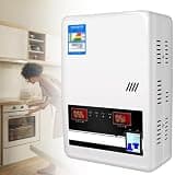 Automatic Voltage Stabilizer,Voltage Regulato High Power Household Appliances Voltage Stabilizer,Single Phase AC Voltage Transformer,Voltage Range: 120-280V (20000W)