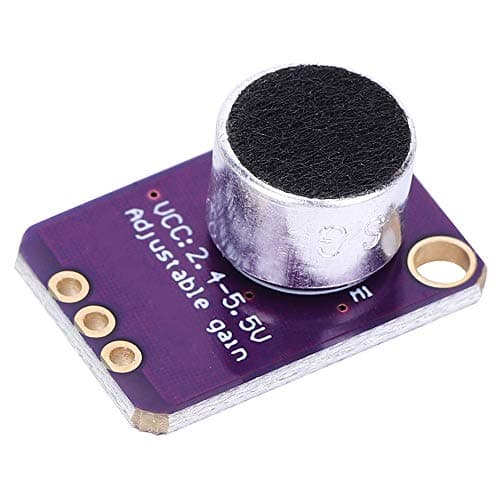 Fafeicy Electret Microphone Amplifier Module Adjustable Gain GY-4466 CMA-4544PFW for Audio Recording/Sampling and Voice Conversion, Excellent Power Supply Noise Suppression