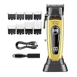 DAXXIN Hair Clippers, Professional 11500 RPM Hair Cut Machine Brushless Motor Electric Clippers