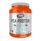 NOW Foods Sports Nutrition, Pea Protein 24 g, Fast Absorbing, Unflavored Powder, 2-Pound
