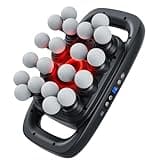 Jogfit 20 Head Massage Gun Deep Tissue, Back Massager for Athletes for Pain Relief, Multi Head Massage Gun with 3 Modes & 30 Intensities Silent Gifts for Men Women(Also 16 Head Option)