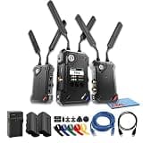 Hollyland Cosmo C2 HDMI SDI Wireless Video 2 Transmitter System, 3000ft Los Transmission, UVC RTMP Streaming, 33ms Latency Bundle with (2 Transmitters and 1 Receiver Kit)