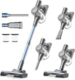 Zefiro Cordless Vacuum Cleaner, 450W/40Kpa Vacuum Cleaners for Home