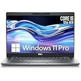 Dell Latitude 5330 Laptop, 13.3" Full HD Notebook, Core i5-1235, 8GB RAM, 512GB SSD, 10 cores, up tp 4.4 GHz, Windows 11 Pro(Renewed)