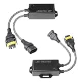 VistRay H8 H9 H11 Canbus Decoder, Anti Flicker Resistor Capacitor, Error Free Harness Adapter, Pack of 2, Compatible with Fog Light Bulbs (H8/H9/H11 Canbus Decoder)