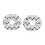 Mop Pads,Compatible for ECOVACS,X1/X2 /X5/T10/T20/T30/T50/N9+Robot Vacuum Cleaner Accessories Cloth Part for Household Cleaning(2PCS)