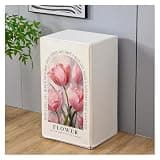 WAHHWF Safe Cover Concealed, Full Wrap Printed Mesh Dust Protector with Hidden Zipper, Custom & Flip-Up Quick Access Design for Home Safe/Rack/Cabinet(Pattern E,24x18x70/60x45x175cm)
