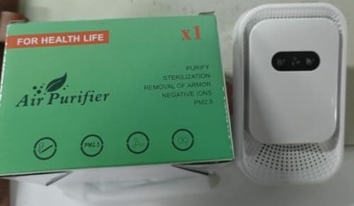 2026 Upgraded Air Ionizers for Home, 6 Pack Negative Ion Air Purifier Plug In, Whisper-Quiet Dust Mites