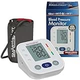 SmartHeart Blood Pressure Monitor | Wide Range Arm Cuff | 2-Person Memory | 198 Total Reading Storage | Excessive Movement Indicator | Easy to Use Automatic Inflation and Deflation