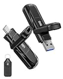 Orlian 128GB USB C Solid State Flash Drive Up to 450MB/s USB 3.2 Gen 1 Dual USB Flash Drive Type C + USB A Solid State Thumb Drive for for iPhone 15/16/17, Android, Laptops, Windows, Mac