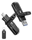 Orlian 256GB USB C Solid State Flash Drive Up to 450MB/s USB 3.2 Gen 1 Dual USB Flash Drive Type C + USB A Solid State Thumb Drive for for iPhone 15/16/17, Android, Laptops, Windows, Mac