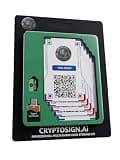 Cryptosign Keyless Kit (1x24) - Backup Password & Seed Phrase