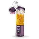 Ninja BC151PR Blast Portable Blender, Cordless, 18oz. Vessel, Personal Blender-for Shakes & Smoothies, BPA Free, Leakproof-Lid & Sip Spout, USB-C Rechargeable, Dishwasher Safe Parts, Passion Fruit