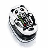 Pulse Oximeter for Kids 2+, Panda Design Fingertip Oxygen Monitor with Digital Display for Heart Rate and SpO2 Monitoring