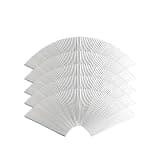 DIY Generic 300 * 1100mm Filter Paper with Fold Screen(5pcs Set)
