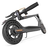Aovowheel Electric Scooter for Adults, Max 23Miles Long Range, Folding E Scooter with 350 Motor 19 Mph Top Speed, 8.5''Solid Tires Commuting Scooters, Dual Brakes