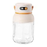 Odetina Portable Blender for Smoothies and Shakes, 800ML Cordless Personal Blender with Digital Display, Rechargeable Juicer Cup with Handle