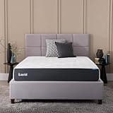 Lucid® 10" Plush Gel Memory Foam Mattress – Bamboo Charcoal & Cooling Gel – Fiberglass Free – Bed in a Box – CertiPUR-US® Certified – Full Size