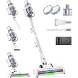 Xenonlab Cordless Vacuum Cleaner, 45KPa Suction / 35-Min Runtime / 6-in-1 Lightweight/Hardwood Floor Ready