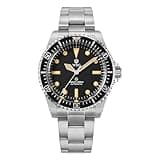watchdives WD5513B Vintage Sub Dive Men Watch, PT5004 Automatic Mechanical Luxury Diving Watches, 40.7 mm Top Hat Sapphire Crystal Wrist Watch, 20 Bar Waterproof Diver Watch