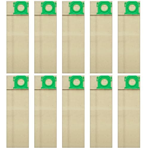 HASMX 10-Pack Replacement Vacuum Bags for Windsor Sensor S12 Vacuum Model, Replace Part Numbers 5300, 5300REP, 86000500