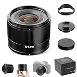 TTArtisan AF 17mm F1.8 Air E-Mount APS-C STM Lens, Ultra Wide & Large Aperture Mirrorless Lenses for Sony ZV-E10 II, A6700, A6400, A6100 for Vlogging & Travel Photography