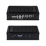 Qotom Q20332G9 S20 Mini PC Intel C3758 with Mini SAS 5X 2.5G LAN 4X 10G SFP+ AES-NI 4 Cores Computer (NO RAM, NO SSD)