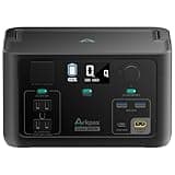 Arkpax Portable Power Station 300W, 600W Peak Backup LiFePO4 192Wh Solar Generator with 120V Pure Sine Wave AC Outlet for Camping Emergency Travel Outdoor Home Blackout