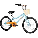 WEIZE Kids Bike, 20 Inch Children Bicycle for Boys & Girls Ages 6-12 Years Old, Rider Height 48-62 Inch, Adjustable Seat & Handlebars, Coaster Brake, Blue