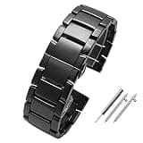 ILAZI Smart watchband 20mm 22mm Ceramic bracelet For gear S2 S3 S4 Replacement Strap For watch2 Pro gt2 magic bands(5,18mm)