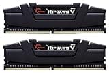 G.Skill RipJaws V Series 64GB (2 x 32GB) 288-Pin SDRAM DDR4 3600 (PC4-28800) CL18-22-22-42 1.35V Dual Channel Desktop Memory Model F4-3600C18D-64GVK