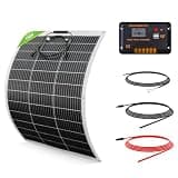 ECO-WORTHY 130W 12V Flexible Solar Panel Kit with PWM Controller